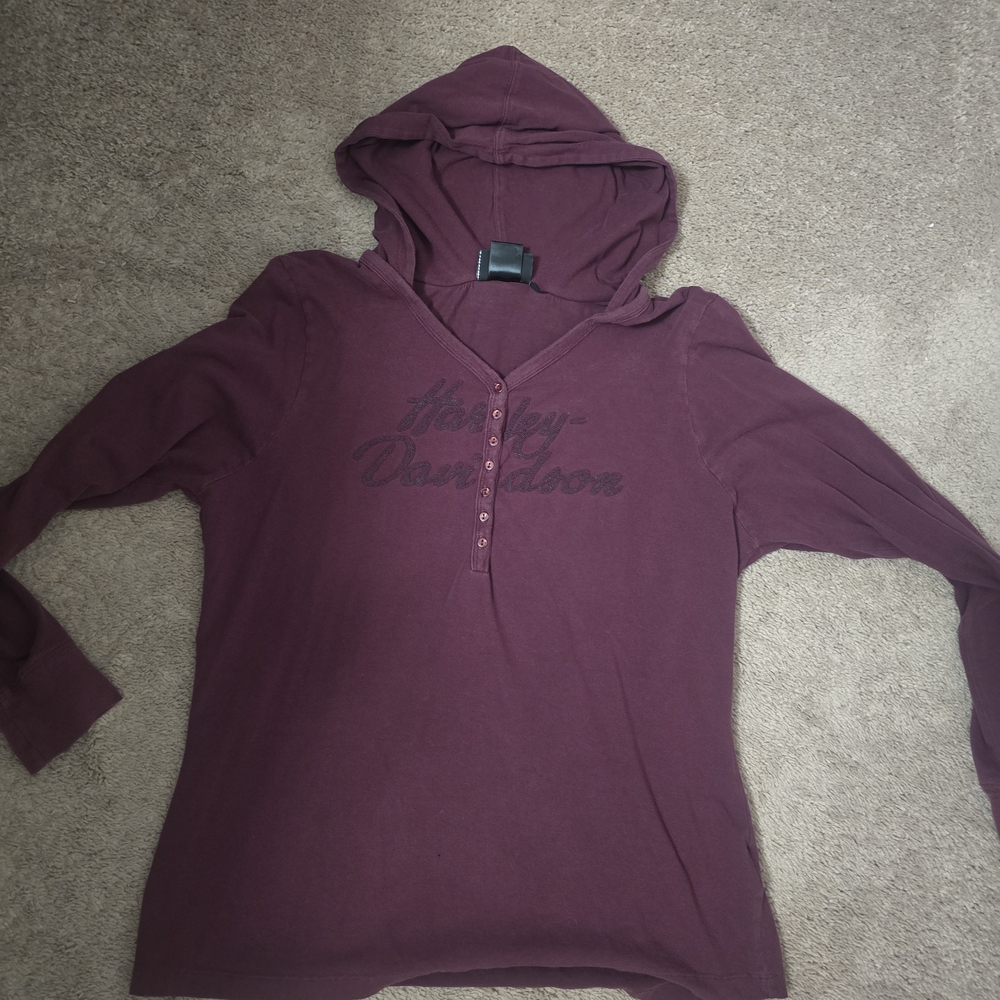 Hooded Harley Davidson TShirt